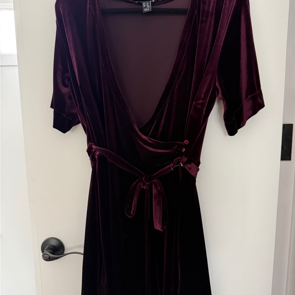 New Look Burgundy Dress